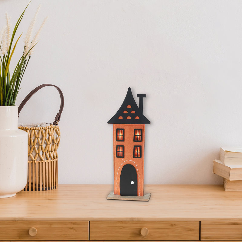Décoration de maison en feutre Haunted, H 17 po x l 1 po x P 5 po