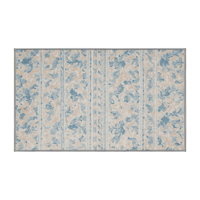 Machine Washable Gray Area Rug