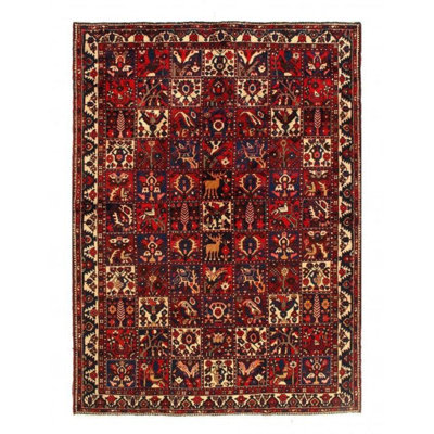 Oriental Area Rug in Red