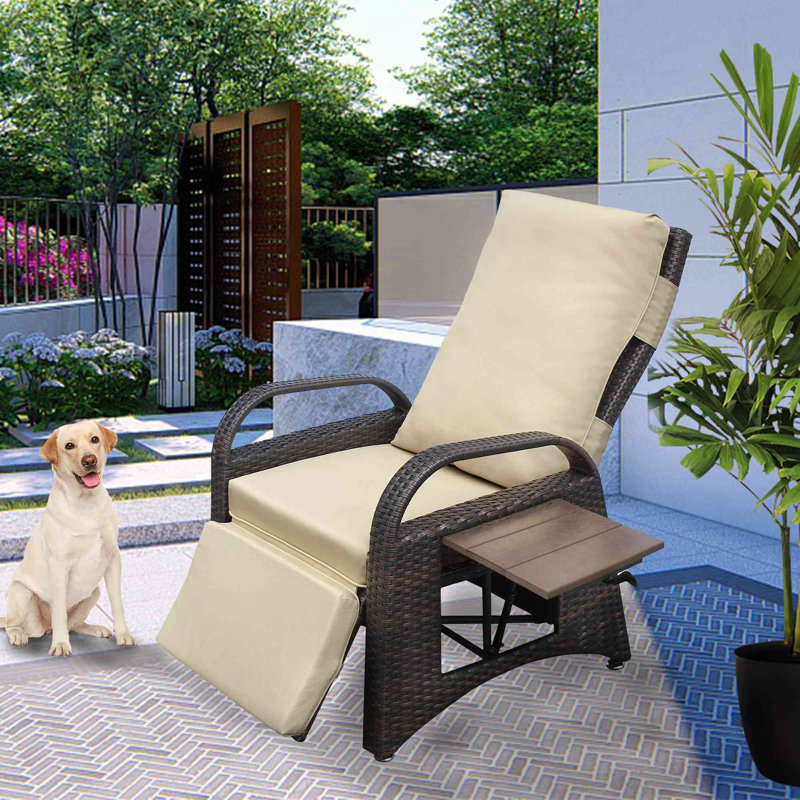 Fauteuil inclinable Alsancak, Tissu kaki