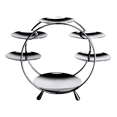 Giotto Stainless Steel Petit-Four Stand