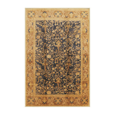 Tapis oriental brun / noir Epsilon