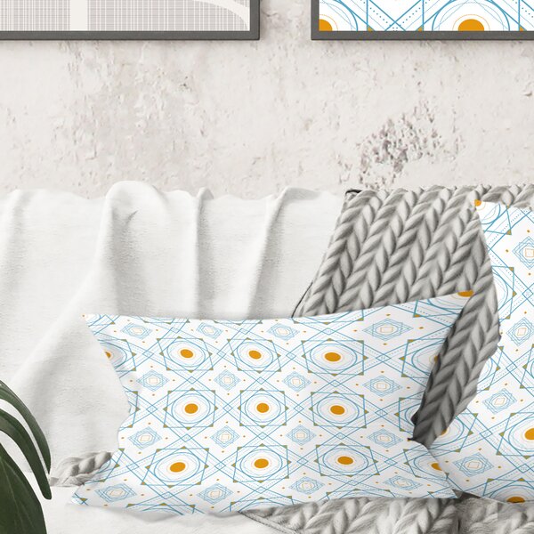 Bless international Geometric Polyester Throw Pillow | Wayfair
