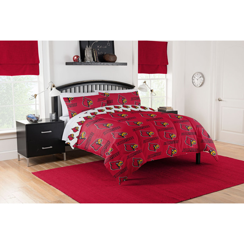 NCAA Rotary Bed In A Bag Set, Twin XL Comforter + 3 Additional Pieces