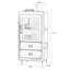 Vert massif + bois manufacturé + vitrines-121575642