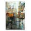 «Manhattan Orange Umbrella» par Mark Lague, art en verre acrylique Wal-1062751551