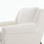Chaise d'appoint moderne avec accoudoirs évasés-111026324