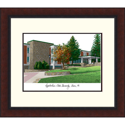NCAA Appalachian State Mountaineers Legacy Alumnus Lithograph Picture Frame