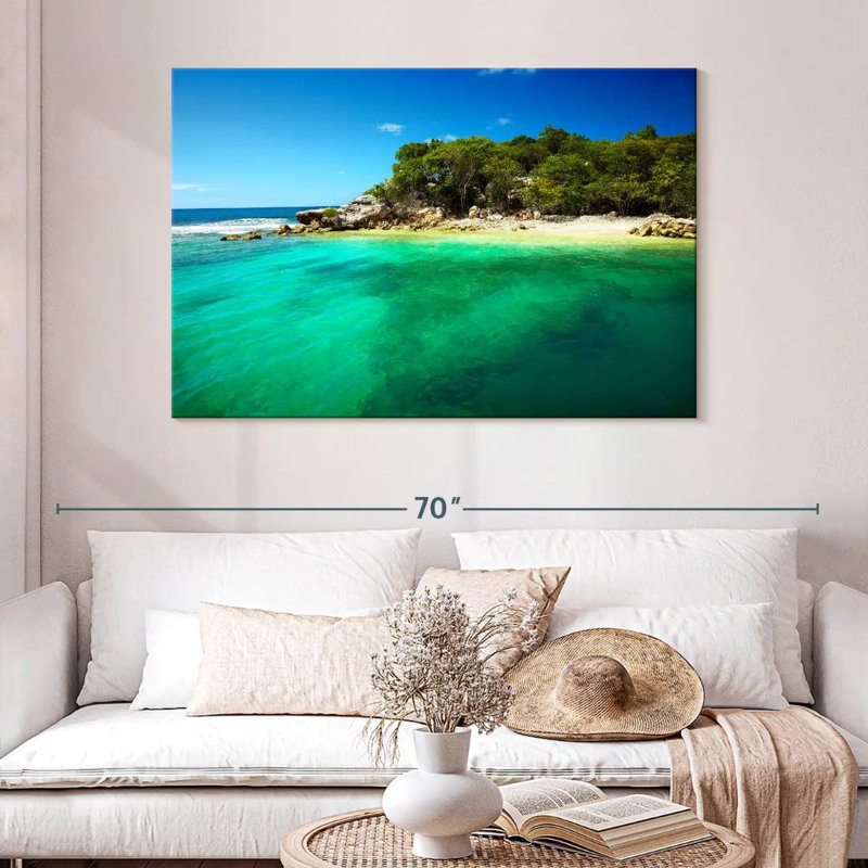 Gillard haitien, 32" H x 48" W