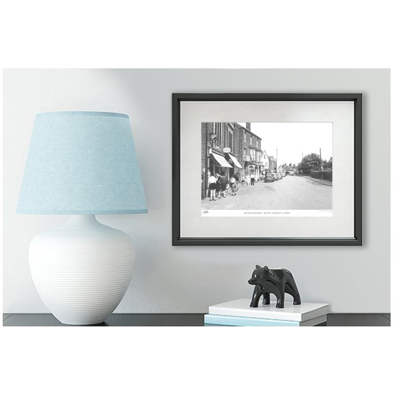 Overstrand, Main Street C1960 by Francis Frith - Single Picture Frame Print, 60cm H x 80cm W x 2.3cm D