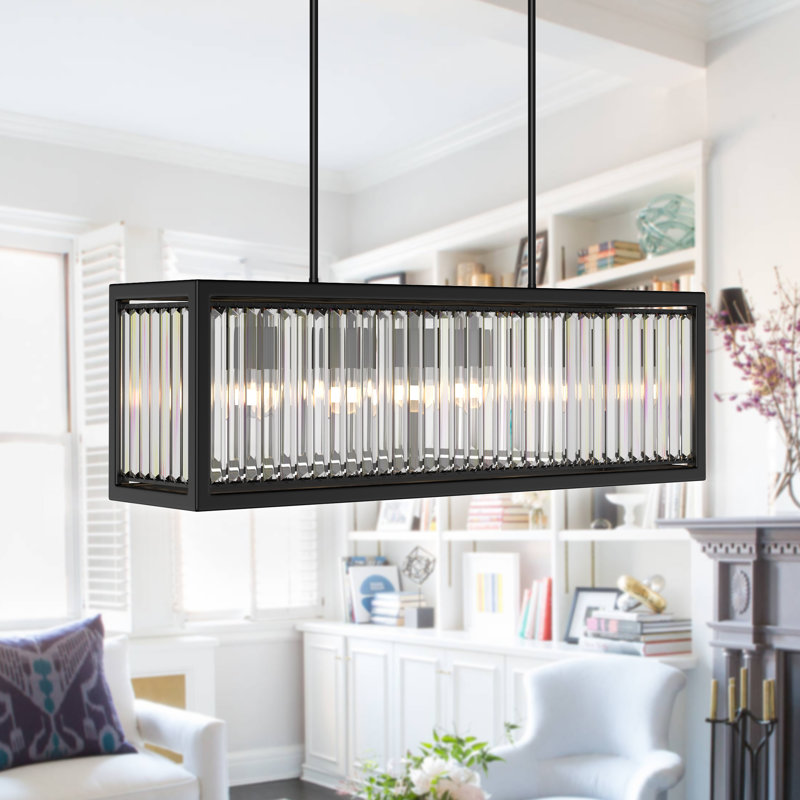 Lustre en cristal 5 lumières
