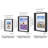 Set of 3 Picture Frame - 8x10, 10x12, 11x14 Frames with Mat & Deep, High-Quality Molding