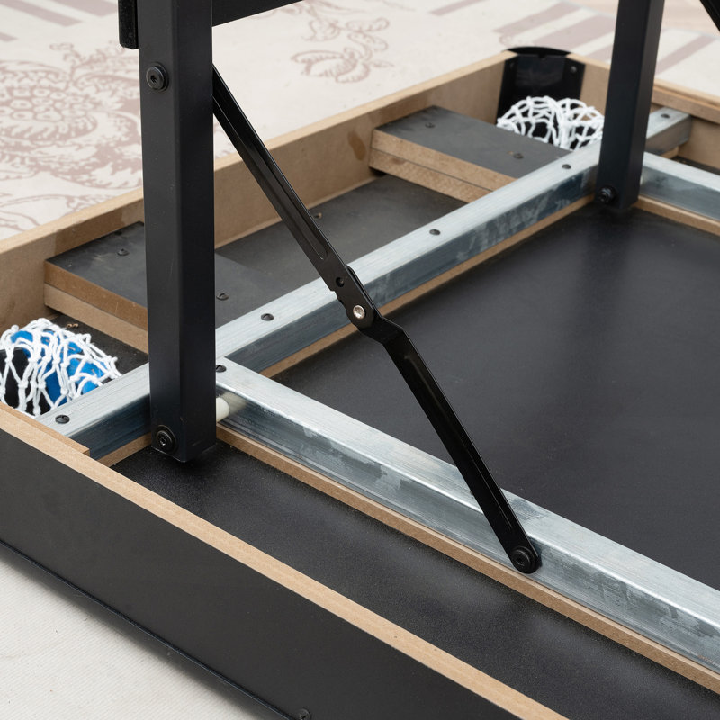 Pool Table,Billirad Table,Game Table,Children's Game Table,Table Games,Family Movement, Black/Blue