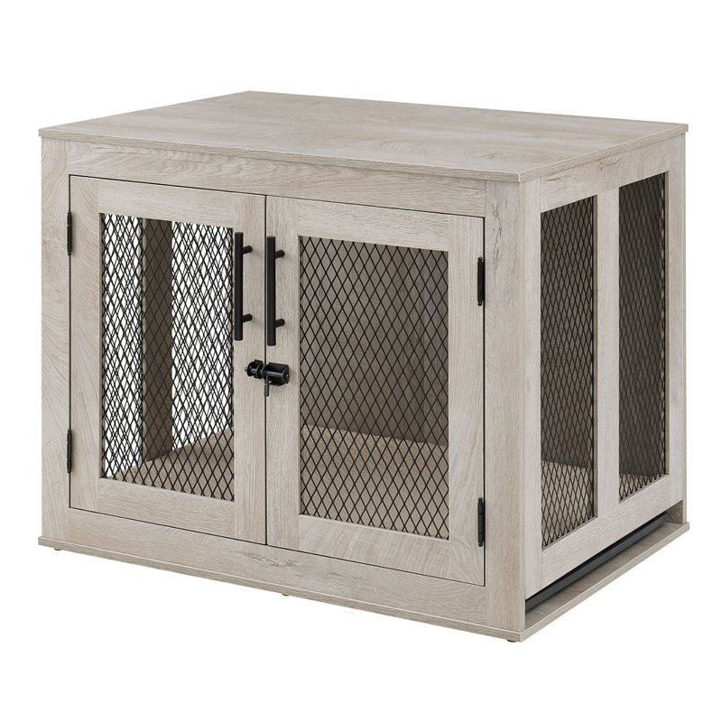 Gendron Manufactured Wood Furniture Style Crate with 2 Doors, No, Extra Small (21.6'' H x 18.6'' W x  25.6''D)