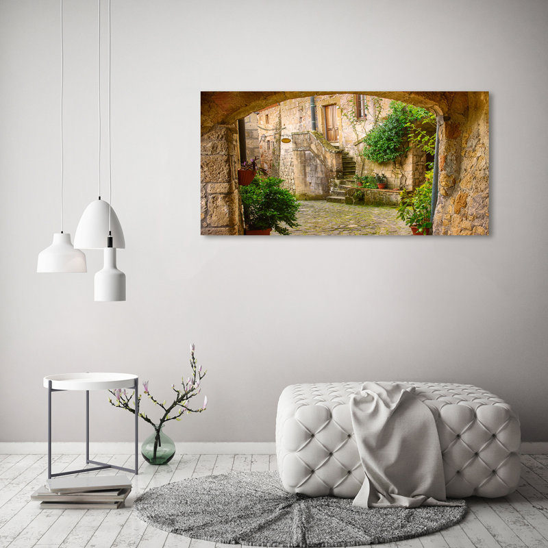 Italian Streets - Wrapped Canvas Print