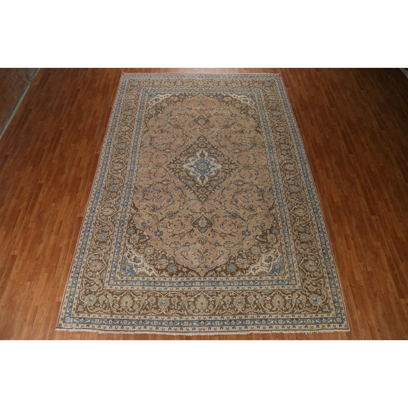 Tapis persan traditionnel Kashan 10 x 14