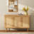 Rattan 3 Door Sideboard Accent Cabinet-41371923