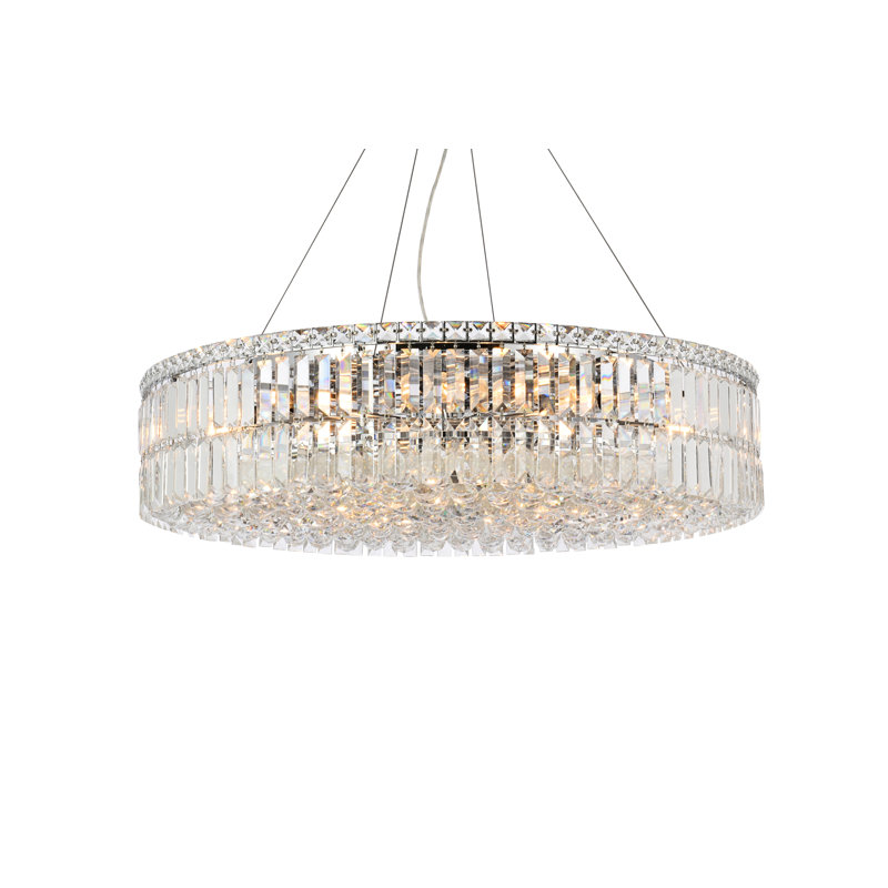 Isadora Drum Chandelier, Royal Cut