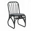 Ensemble de 2 chaises d'extérieur en osier avec coussins lavables PE