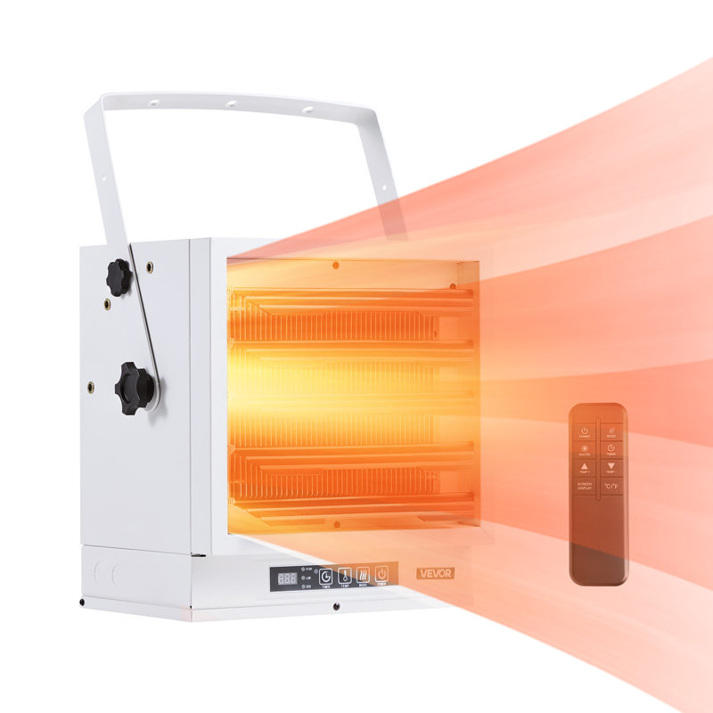 Electric Garage Heater 10000W with Remote Control Ceiling for Workshop