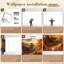 Peler et coller le papier peint autocollant Rustic Autumn Village Path-132493282