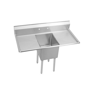 Dependabilt 54" L x 23.81" W Free Standing Service Sink