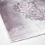 Tapis blanc / gris en polyamide tissé à la machine Endless-1250668736