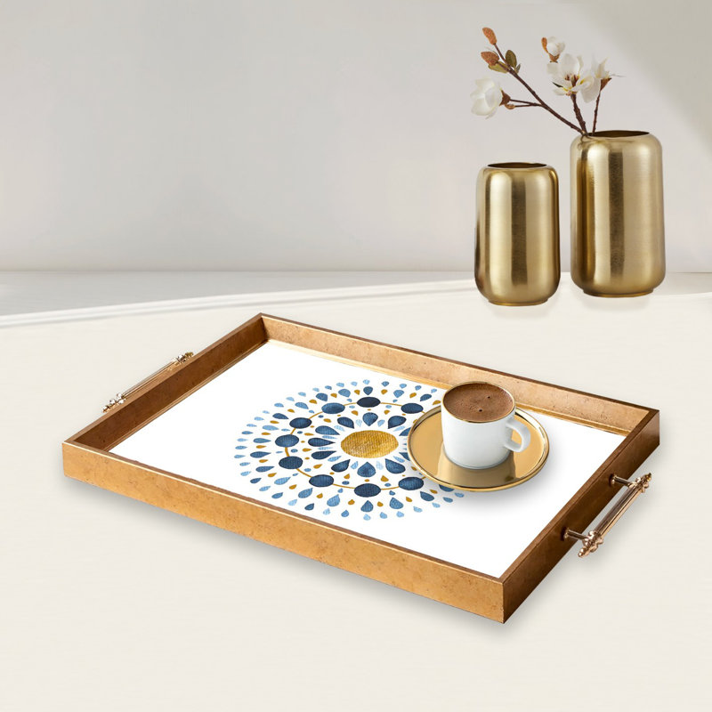 Élégant plateau en verre de 19,7 po x 11,4 po x 1,4 po | Fabrication 100% verre durable | Facile à nettoyer avec un chiffon humide | Idéal pour le service, la présentation décorative et l'organisation | Ajout élégant à la décoration intérieure