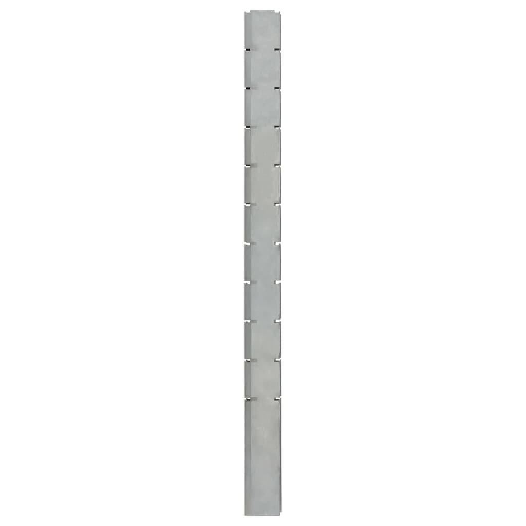 Achikam 260cm H x 19cm B Metallzaun-Bausatz