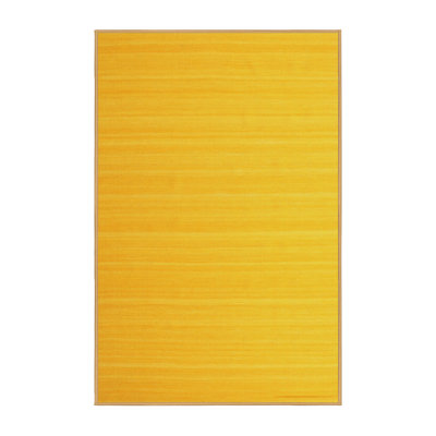 Tapis de zone jaune contemporaine