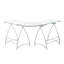 Bureau en verre configuré en L Cloer-22507056