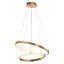 2 - Light LED Wagon Wheel Pendant
