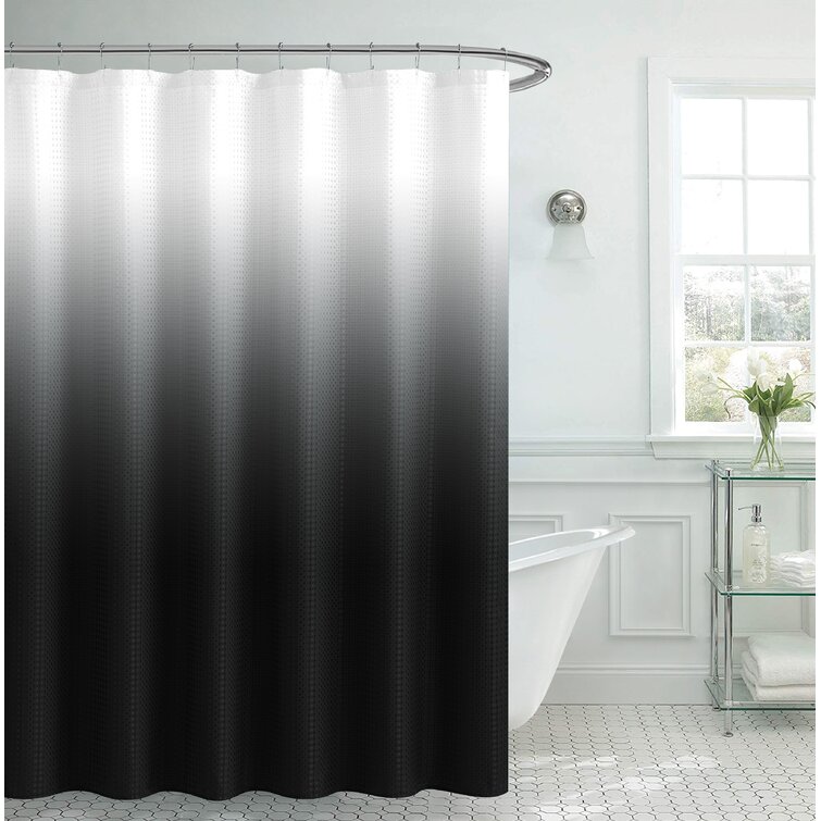 Rohando Ombre Shower Curtain & Hooks