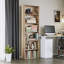 Ashaz 180cm H x 60cm W Standard Bookcase-1132298257
