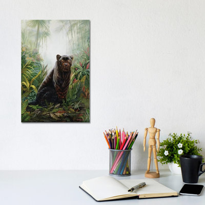 Jungle Shadow 1 Piece Wrapped Canvas Painting
