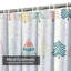 Rideau de douche moderne avec 12 crochets-976563966