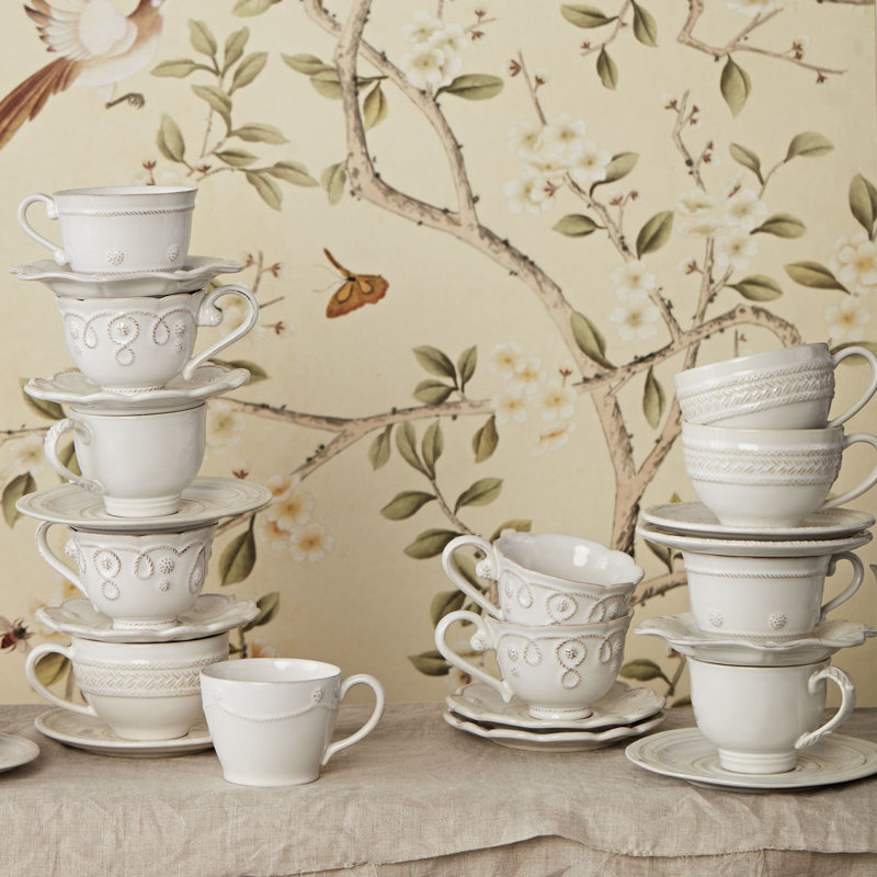 Jardins du Monde Teacup - Whitewash