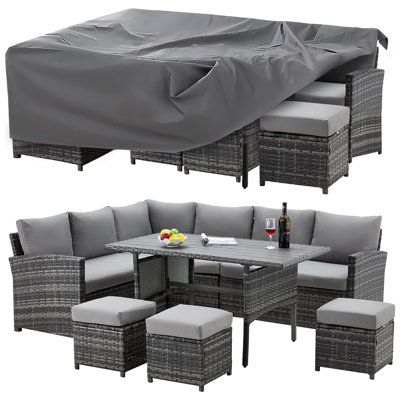 Housse pour ensemble de canapé modulaire imperméable