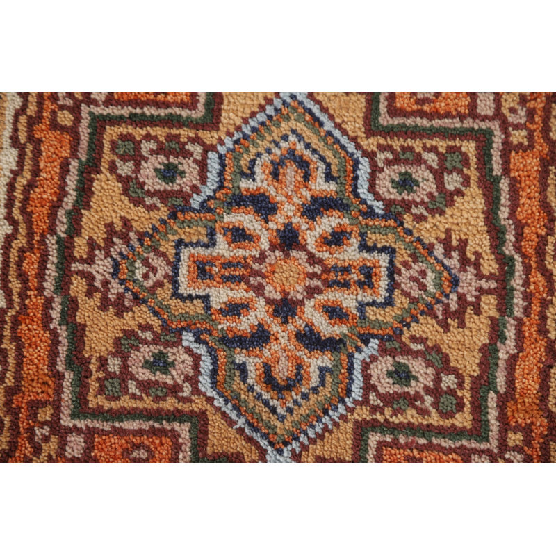 Tapis traditionnel orange orange 2x3