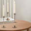 3 Piece Metal Tabletop Candlestick Set