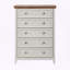 Commode moderne à 5 tiroirs avec glissières en métal lisse et dispositif anti-basculement-1036356881