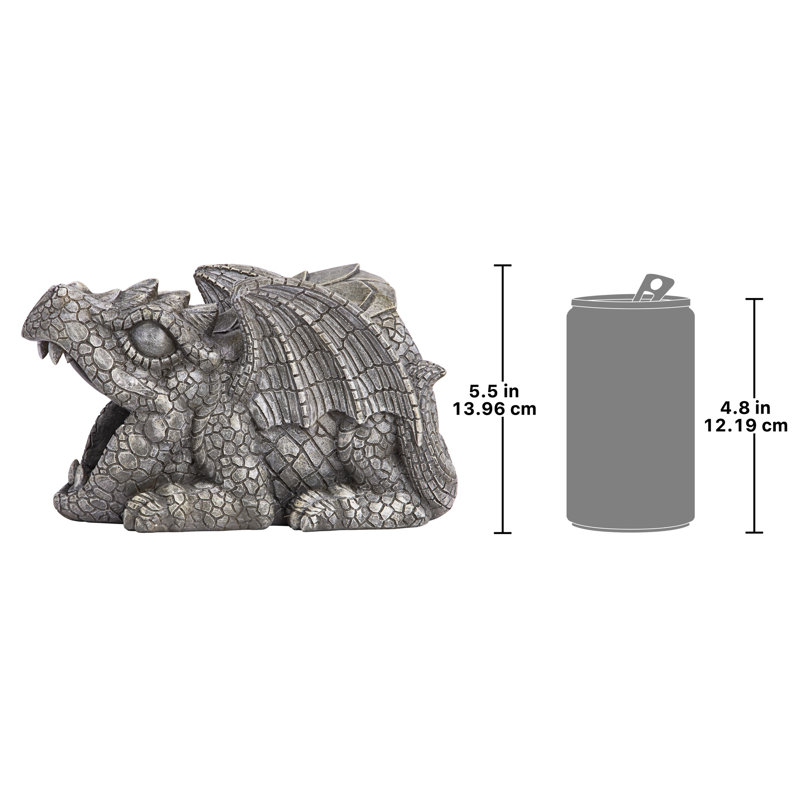 Gutter Guardians Darian the Dragon Downspout Statue