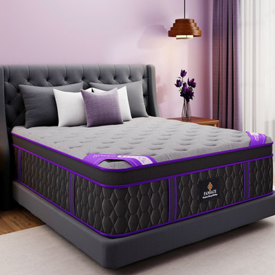 Matelas hybride en mousse viscoélastique 14 po