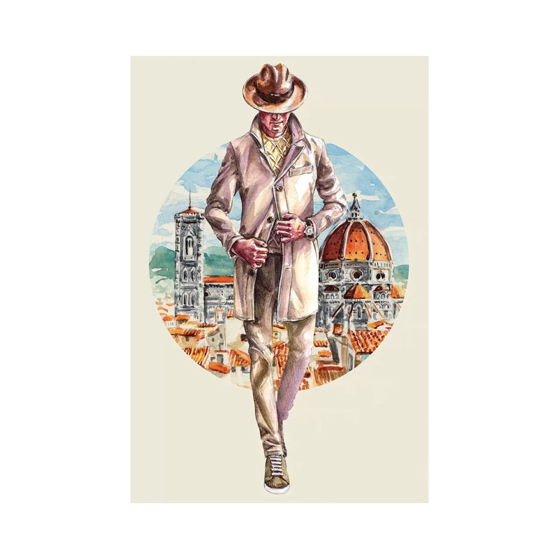 Italian Style II by Sunflowerman - No Frame Gallery-Wrapped Canvas Giclée on Canvas, 30.48cm H x 20.32cm W