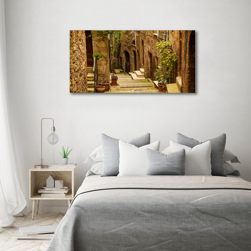 Italian Streets - Wrapped Canvas Print