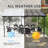 Metal Pergola with Canopy-100865310