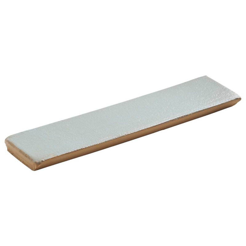 Impress 2X10 Handmade Matte Terracotta Subway Wall Tile, Azur Blue