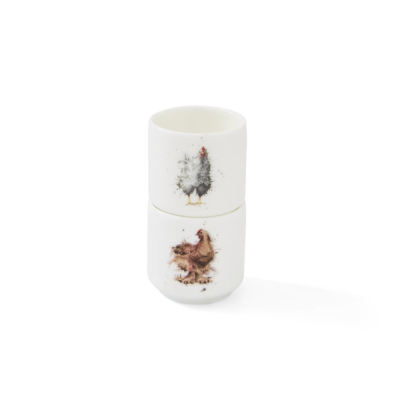 Classic Wrendale Designs  - Egg Cups (Chickens)