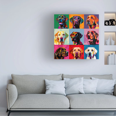 Art sur toile «Bachelor Shawn Stewart Labrador»