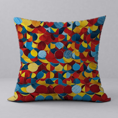  Housse et insert de coussin décoratif en polyester